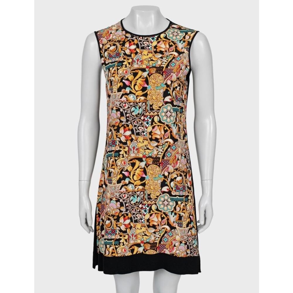 Louis Vuitton Multicolor Geometric Sleeveless Dress Sz.M